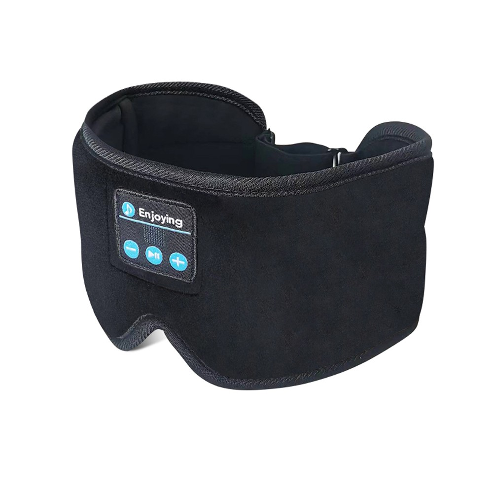 3D Bluetooth Sleep Eye Mask Στερεοφωνικό ηχείο HD μαύρο