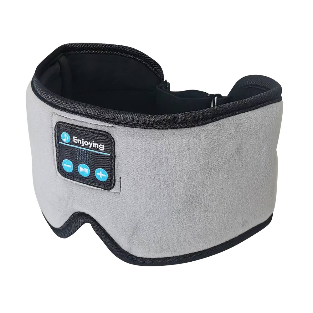 3D Bluetooth Sleep Eye Mask HD Stereo Speaker Grey